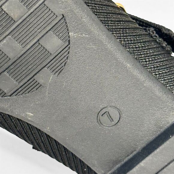 Womens Flats buckle Dressy Ballet Flats Casual Office Work Black Size 7 - Picture 7 of 7